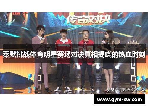 秦默挑战体育明星赛场对决真相揭晓的热血时刻